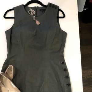 Soft and classy hunter green dress